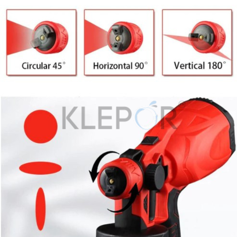 KLEPOR | HP80 PRO AUTOMATIC HIGH-PRESSURE PAINT SPRAY GUN